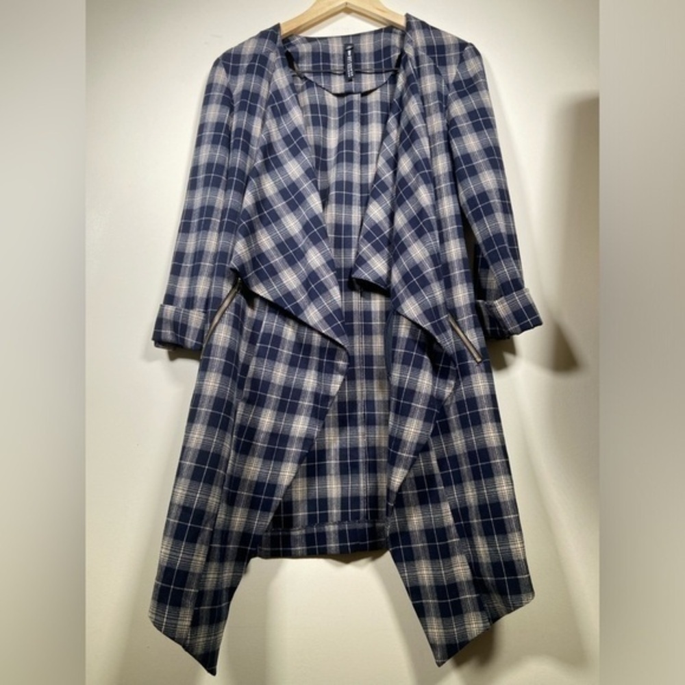 Pre-Loved Design Lab Plaid  Jacket – Excellent Condition, Size Small - Picture 3 of 10